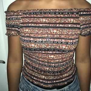 Off the shoulder top